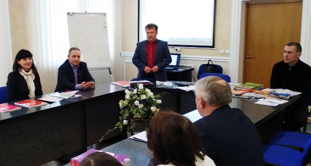 Виступає декан факультету доц. Кебало М.С.